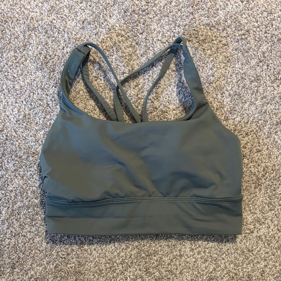 lululemon athletica Other - lululemon athletica Strappy Sports Bra - Gray